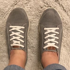 Dr. Scholl’s Gray Slip-On Sneakers